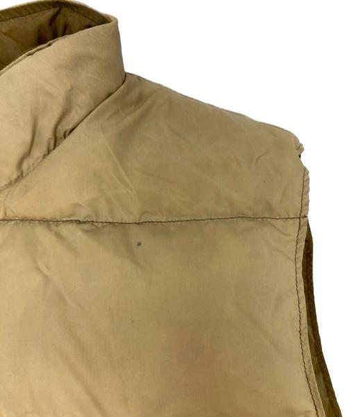 Schott（ショット）Schott (ショット) リバーシブルダウンベスト/901DV ベージュ サイズ:Mの古着・服飾アイテム