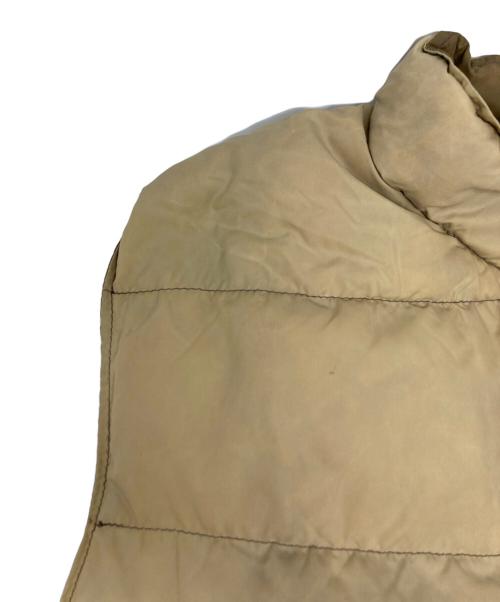 Schott（ショット）Schott (ショット) リバーシブルダウンベスト/901DV ベージュ サイズ:Mの古着・服飾アイテム