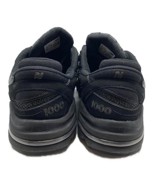 NEW BALANCE（ニューバランス）NEW BALANCE (ニューバランス) M1000B BLACK/M1000B ブラック サイズ:US9.5の古着・服飾アイテム