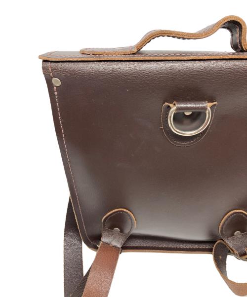 ZATCHELS（ザッチェルズ）ZATCHELS (ザッチェルズ) レザーバックパック ブラウンの古着・服飾アイテム
