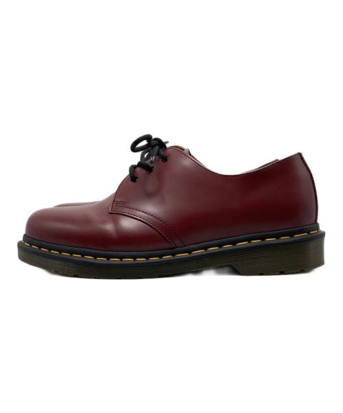 Dr.Martens（ドクターマーチン）Dr.Martens (ドクターマーチン) 3ホールシューズ / 11838  ボルドー サイズ:UK8の古着・服飾アイテム