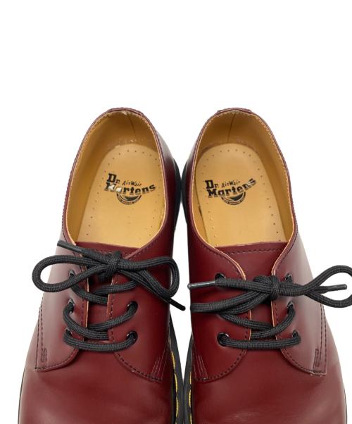 Dr.Martens（ドクターマーチン）Dr.Martens (ドクターマーチン) 3ホールシューズ / 11838  ボルドー サイズ:UK8の古着・服飾アイテム