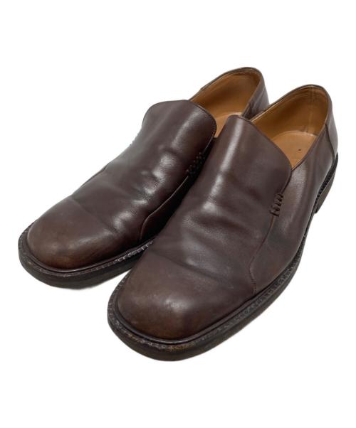ISSEY MIYAKE MEN（イッセイミヤケメン）ISSEY MIYAKE MEN (イッセイミヤケメン) ローファー ブラウン サイズ:２６1/2の古着・服飾アイテム