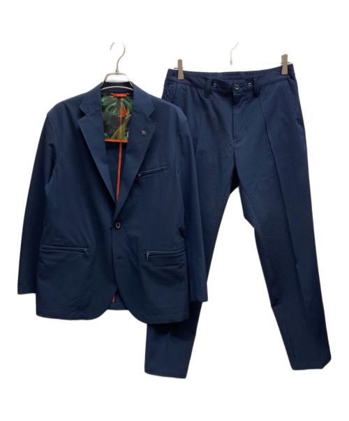 G-Stage（ジーステージ）G-Stage (ジーステージ) マイクロサッカーコンシールセットアップ ネイビー サイズ:46の古着・服飾アイテム