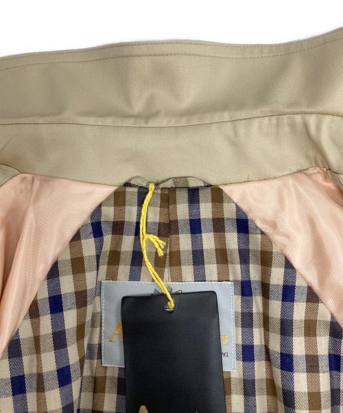 Aquascutum（アクアスキュータム）Aquascutum (アクアスキュータム) ステンカラーコート ベージュ サイズ:8の古着・服飾アイテム