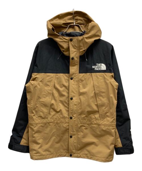 THE NORTH FACE（ザ ノース フェイス）THE NORTH FACE (ザ ノース フェイス) マウンテン ライト ジャケット/NP11834 ベージュ×ブラック サイズ:Mの古着・服飾アイテム
