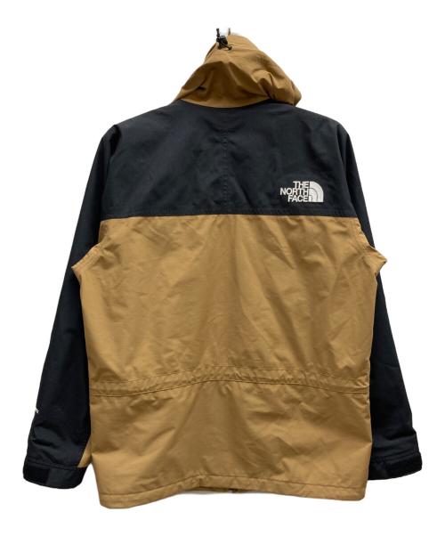 THE NORTH FACE（ザ ノース フェイス）THE NORTH FACE (ザ ノース フェイス) マウンテン ライト ジャケット/NP11834 ベージュ×ブラック サイズ:Mの古着・服飾アイテム