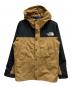 THE NORTH FACE（ザ ノース フェイス）の古着「マウンテン ライト ジャケット/NP11834」｜ベージュ×ブラック