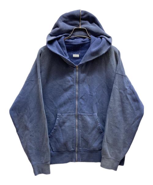 VISVIM（ビズビム）VISVIM (ビズビム) JUMBO SB SWEAT HOODIE F.Z.CRASH/0125105010018 ネイビー サイズ:3の古着・服飾アイテム