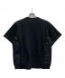 sacai (サカイ) 異素材コンビ半袖カットソー/26-04019M ブラック サイズ:1：30000円