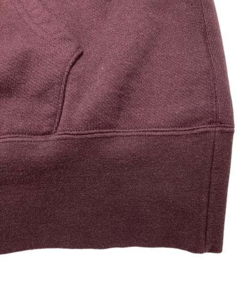 VISVIM（ビズビム）VISVIM (ビズビム) COURT HOODIE P.O./0125105010028 ボルドー サイズ:3の古着・服飾アイテム