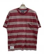 DESCENTEデサント）の古着「HORIZONTAL CROP SSカットソー」｜レッド