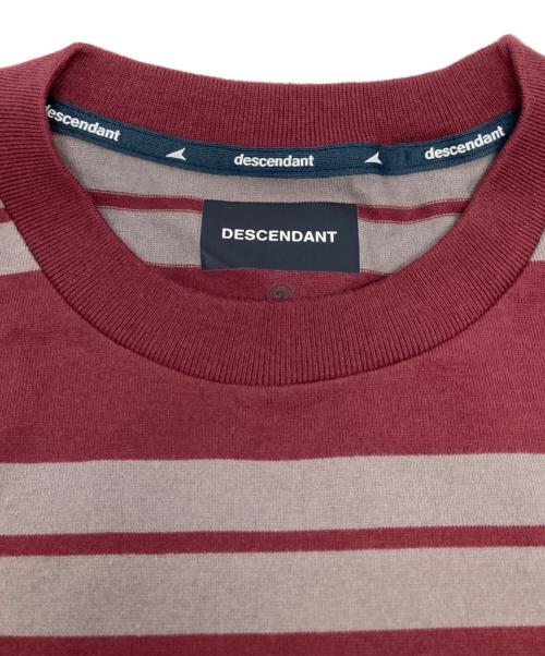 DESCENTE（デサント）DESCENTE (デサント) HORIZONTAL CROP SSカットソー レッド サイズ:2の古着・服飾アイテム