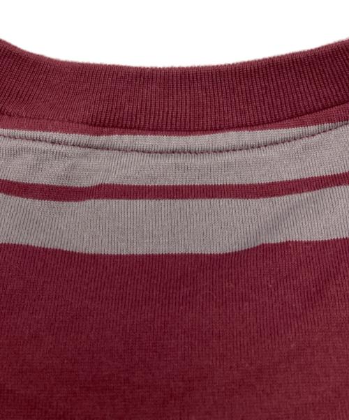 DESCENTE（デサント）DESCENTE (デサント) HORIZONTAL CROP SSカットソー レッド サイズ:2の古着・服飾アイテム
