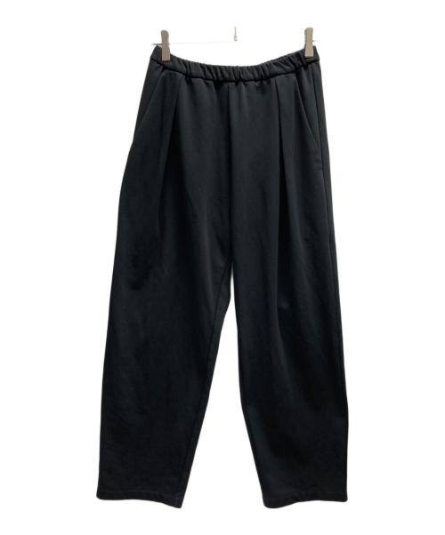 BATONER（バトナ―）BATONER (バトナ―) ONE TUCK JERSEY PANTS/BN-24FM-094 ブラック サイズ:2の古着・服飾アイテム