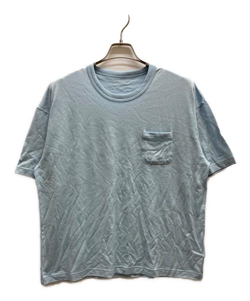 VISVIM（ビズビム）VISVIM (ビズビム) JUMBO TEE S/S/0125105010005 スカイブルー サイズ:3の古着・服飾アイテム
