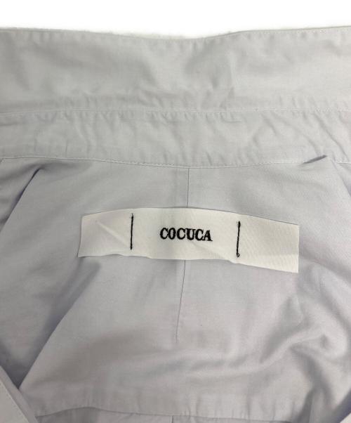 COCUCA（コキュカ）cocuca (コキュカ) ベーシックシャツ ホワイト サイズ:-の古着・服飾アイテム