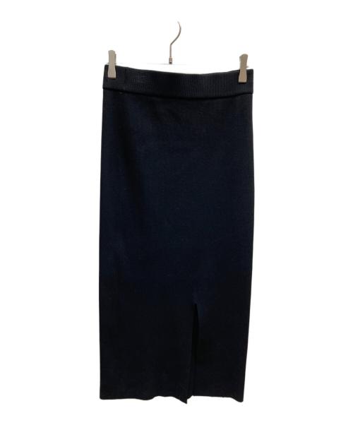 MUSE de Deuxieme Classe（ミューズ ドゥーズィエム クラス）MUSE de Deuxieme Classe (ミューズ ドゥーズィエム クラス) DINER RIB TIGHT スカート ブラック サイズ:36の古着・服飾アイテム