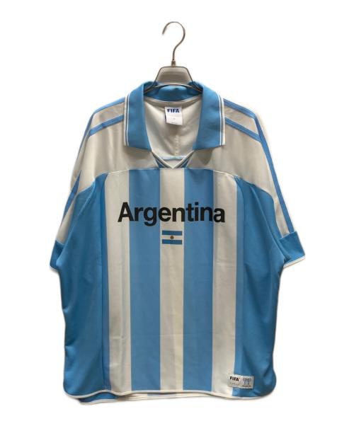 FIFA（フィファワールドカップ）FIFA (フィファワールドカップ) GAP (ギャップ) ゲームシャツ ブルー サイズ:XLの古着・服飾アイテム