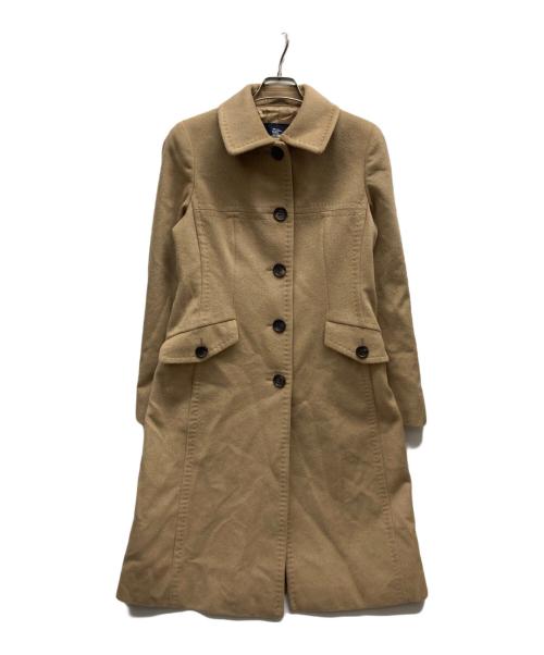 BURBERRY LONDON（バーバリーロンドン）BURBERRY LONDON (バーバリーロンドン) アンゴラ混コート ベージュ サイズ:40の古着・服飾アイテム