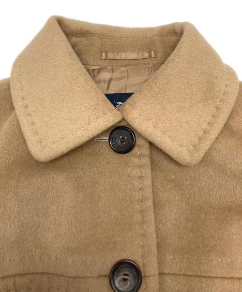 BURBERRY LONDON（バーバリーロンドン）BURBERRY LONDON (バーバリーロンドン) アンゴラ混コート ベージュ サイズ:40の古着・服飾アイテム