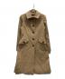 BURBERRY LONDON（バーバリーロンドン）の古着「アンゴラ混コート」｜ベージュ