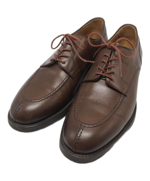 berwick（バーウィック）berwick (バーウィック) レザーシューズ ブラウン サイズ:7 1/2の古着・服飾アイテム