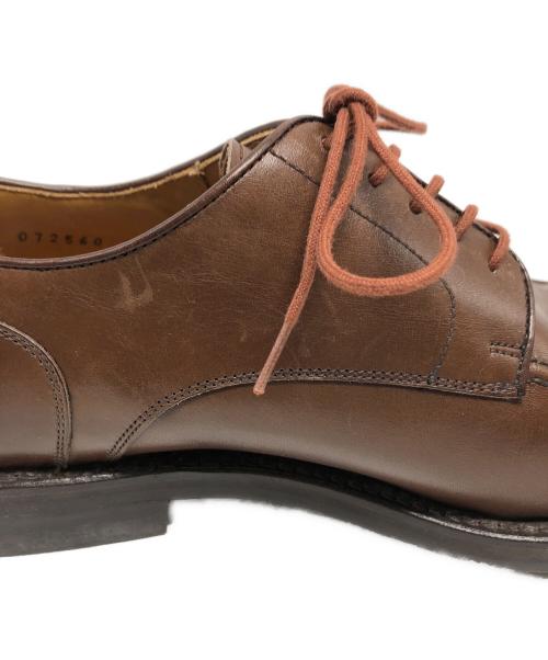 berwick（バーウィック）berwick (バーウィック) レザーシューズ ブラウン サイズ:7 1/2の古着・服飾アイテム