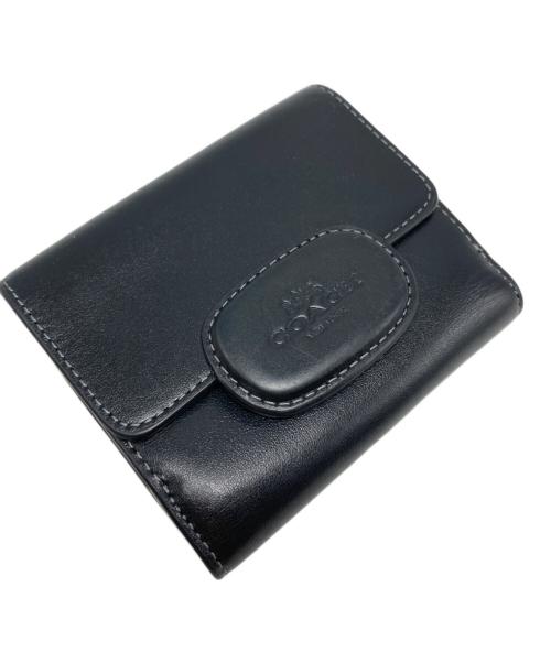 COACH（コーチ）COACH (コーチ) エライザ スモール ウォレット ブラック サイズ:₋の古着・服飾アイテム