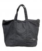 COMME des GARCONS HOMMEコムデギャルソン オム）の古着「コットンキャンバス 製品洗いトートバッグ」｜ブラック