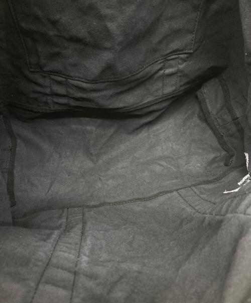 COMME des GARCONS HOMME（コムデギャルソン オム）COMME des GARCONS HOMME (コムデギャルソン オム) コットンキャンバス 製品洗いトートバッグ ブラックの古着・服飾アイテム