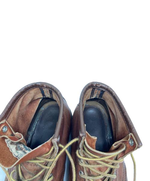 RED WING（レッドウィング）RED WING (レッドウィング) 6インチクラシックモック/887 ブラウン サイズ:8Fの古着・服飾アイテム