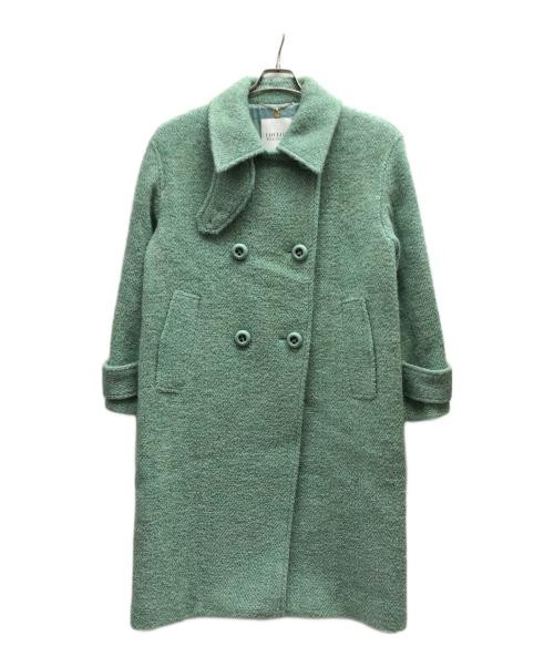 Loulou Willoughby（ルルウィルビー）Loulou Willoughby (ルルウィルビー) BONOTTOロングコート グリーン サイズ:2の古着・服飾アイテム