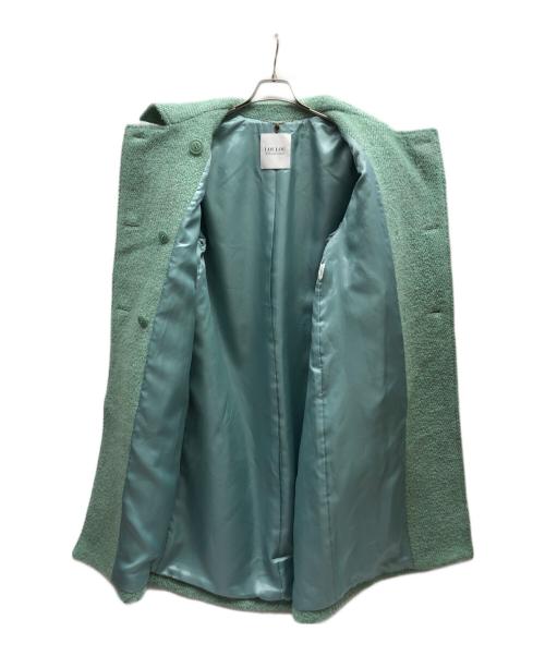 Loulou Willoughby（ルルウィルビー）Loulou Willoughby (ルルウィルビー) BONOTTOロングコート グリーン サイズ:2の古着・服飾アイテム