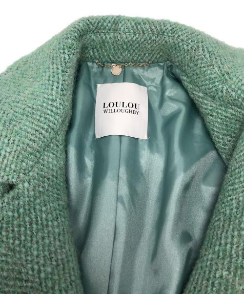 Loulou Willoughby（ルルウィルビー）Loulou Willoughby (ルルウィルビー) BONOTTOロングコート グリーン サイズ:2の古着・服飾アイテム