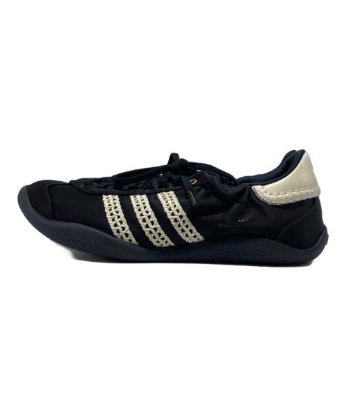 adidas（アディダス）adidas (アディダス) WALES BONNER (ウェールズボナー) ローカットスニーカー ブラック サイズ:US8の古着・服飾アイテム