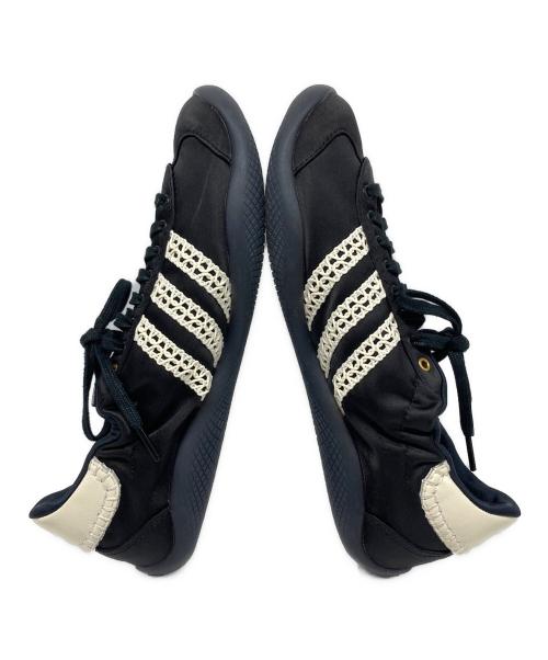 adidas（アディダス）adidas (アディダス) WALES BONNER (ウェールズボナー) ローカットスニーカー ブラック サイズ:US8の古着・服飾アイテム