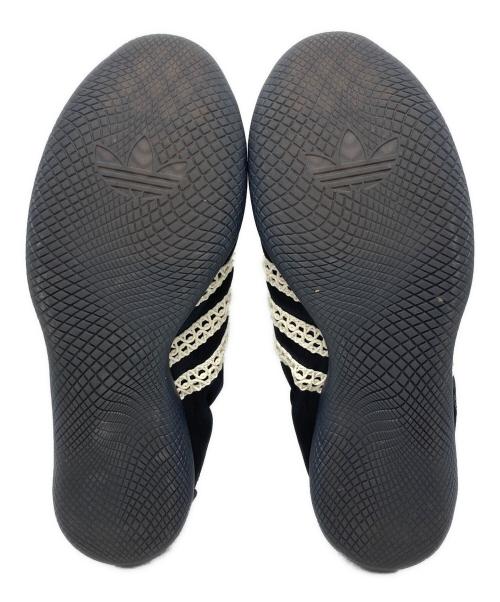 adidas（アディダス）adidas (アディダス) WALES BONNER (ウェールズボナー) ローカットスニーカー ブラック サイズ:US8の古着・服飾アイテム