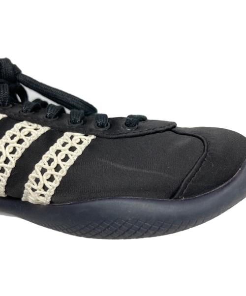 adidas（アディダス）adidas (アディダス) WALES BONNER (ウェールズボナー) ローカットスニーカー ブラック サイズ:US8の古着・服飾アイテム
