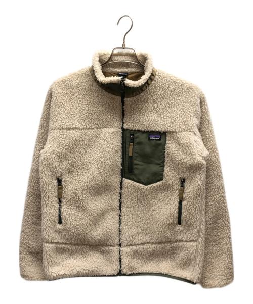 Patagonia（パタゴニア）Patagonia (パタゴニア) クラシックレトロXジャケット アイボリー サイズ:キッズXXLの古着・服飾アイテム