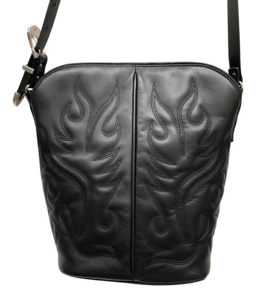 TOGA ARCHIVES（トーガアーカイブス）TOGA ARCHIVES (トーガアーカイブス) WESTERN SHOULDER BAG ブラックの古着・服飾アイテム
