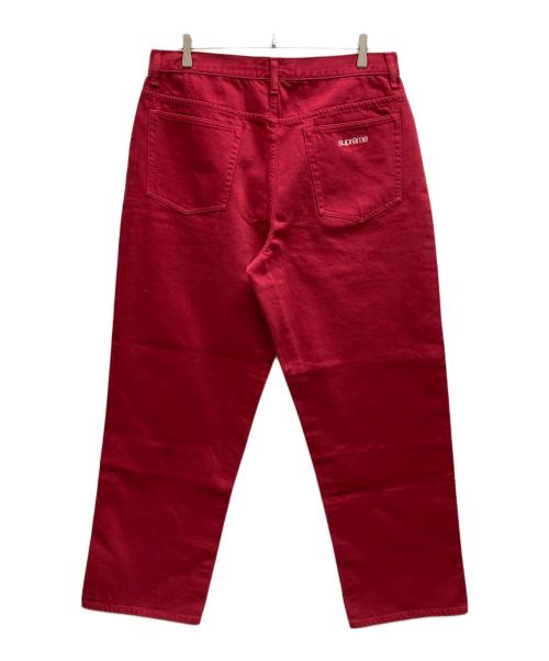 SUPREME（シュプリーム）SUPREME (シュプリーム) Baggy Jean レッド サイズ:W34の古着・服飾アイテム