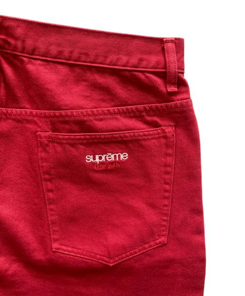 SUPREME（シュプリーム）SUPREME (シュプリーム) Baggy Jean レッド サイズ:W34の古着・服飾アイテム