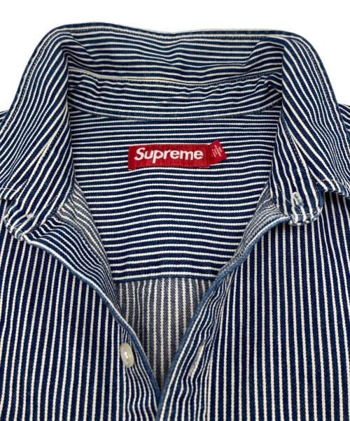 SUPREME（シュプリーム）SUPREME (シュプリーム) Loose Fit S/S Denim Painter Shirt ネイビー サイズ:Lの古着・服飾アイテム