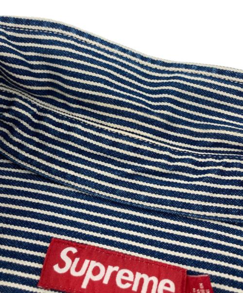 SUPREME（シュプリーム）SUPREME (シュプリーム) Loose Fit S/S Denim Painter Shirt ネイビー サイズ:Lの古着・服飾アイテム