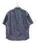 SUPREME (シュプリーム) Loose Fit S/S Denim Painter Shirt ネイビー サイズ:L：17000円