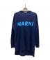 MARNI（マルニ）の古着「ロゴプリント ロングスリーブTシャツ/THJE0129PN USUC11」｜ブルー