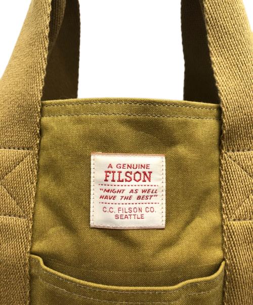 FILSON（フィルソン）FILSON (フィルソン) TIN CLOTH SUPPLY TOTE/80504661028 カーキ サイズ:₋の古着・服飾アイテム