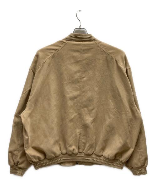 WEATHER PROOF（ウェザープルーフ）WEATHER PROOF (ウェザープルーフ) フェイクスウェードジャケット ベージュ サイズ:XXLの古着・服飾アイテム