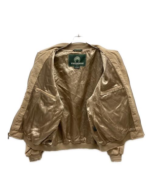 WEATHER PROOF（ウェザープルーフ）WEATHER PROOF (ウェザープルーフ) フェイクスウェードジャケット ベージュ サイズ:XXLの古着・服飾アイテム
